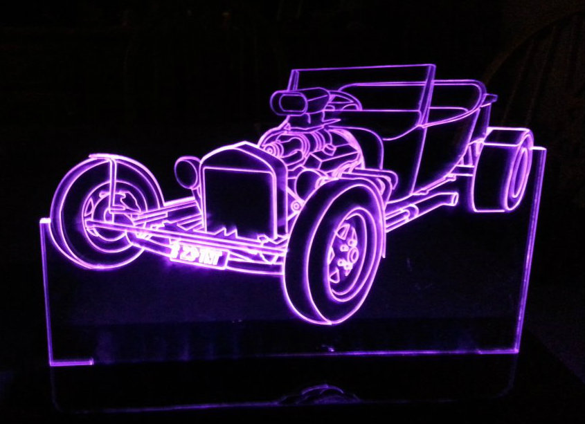 Lighted Acrylic Shapes - Image 6