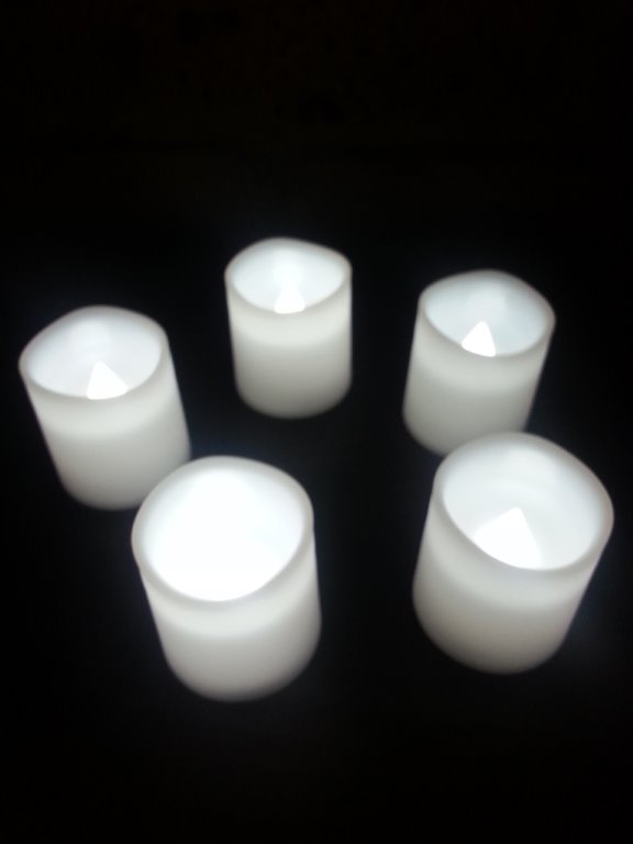 LED VOTIVE - AMBER - Image 2