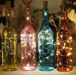 LED BOTTLE LIGHTS - 15 (Pack of 6)