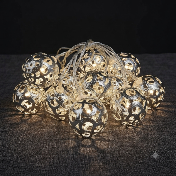 LED BALL FAIRY LIGHT STRING