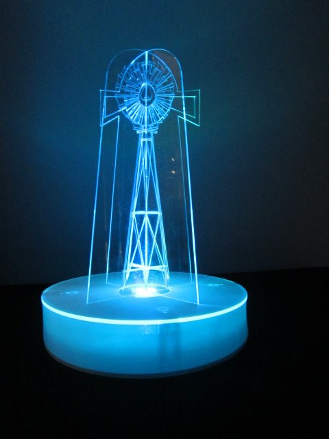 Lighted Acrylic Shapes - Image 10